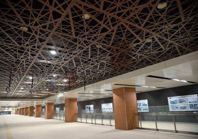 Gần 3.650 ngày thi công, "nhà hát dưới lòng đất" thuộc tuyến metro 43.700 tỷ có gì? - Ảnh 2. Gần 3.650 ngày thi công, "nhà hát dưới lòng đất" thuộc tuyến metro 43.700 tỷ có gì? - Ảnh 2.
