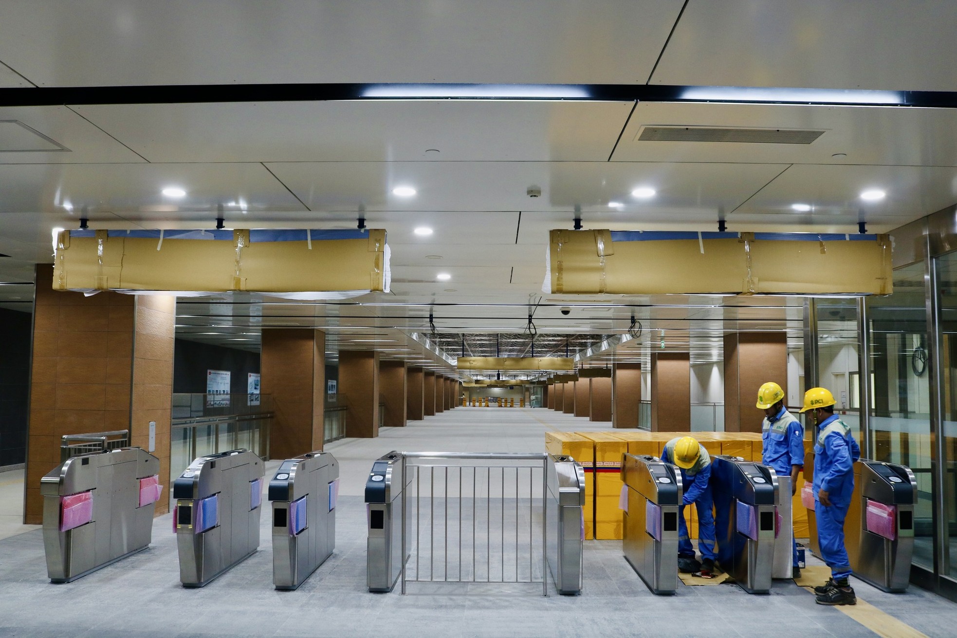Gần 3.650 ngày thi công, "nhà hát dưới lòng đất" thuộc tuyến metro 43.700 tỷ có gì? - Ảnh 3. Gần 3.650 ngày thi công, "nhà hát dưới lòng đất" thuộc tuyến metro 43.700 tỷ có gì? - Ảnh 3.