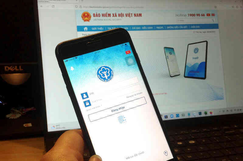 Cách đăng nhập VssID bằng VNeID