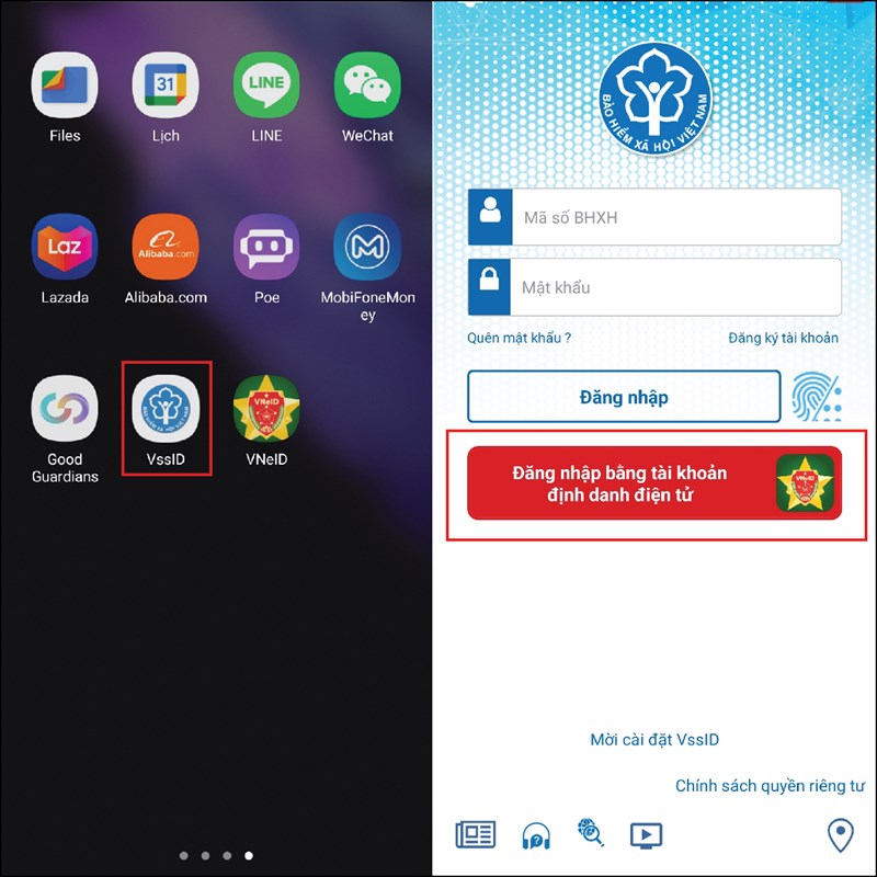 Quên số BHXH dài và khó nhớ đi, đây là cách đăng nhập VssID bằng tài khoản VNeID cực kỳ dễ dàng! - Ảnh 2. Quên số BHXH dài và khó nhớ đi, đây là cách đăng nhập VssID bằng tài khoản VNeID cực kỳ dễ dàng! - Ảnh 2.