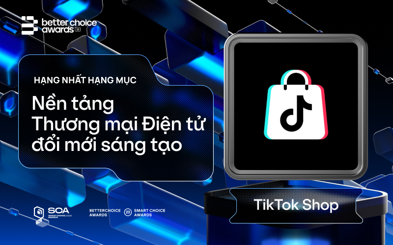 Công bố sản phẩm chiến thắng hạng mục Nền tảng TMĐT Đổi mới sáng tạo và Giải pháp Sáng tạo trong Ứng dụng tiêu dùng