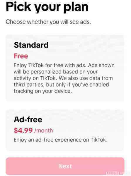 TikTok sắp ra mắt gói Premium để xem video không quảng cáo