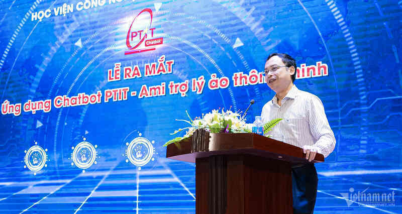 Sinh viên Học viện Công nghệ Bưu chính Viễn thông có trợ lý ảo hỗ trợ học tập