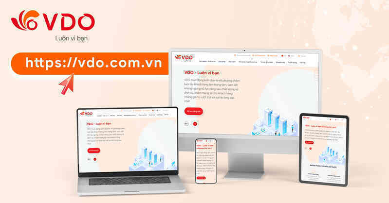 VDO ra mắt giao diện website mới, tối ưu trải nghiệm người dùng