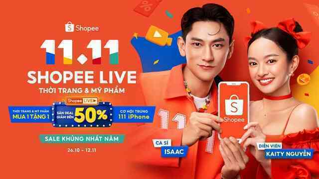 Chờ gì trong đợt sale 11.11 lớn nhất năm: Mua 1 tặng 1, xem livestream lấy mã giảm 50%, 111 iPhone 15 chờ chủ nhân mới