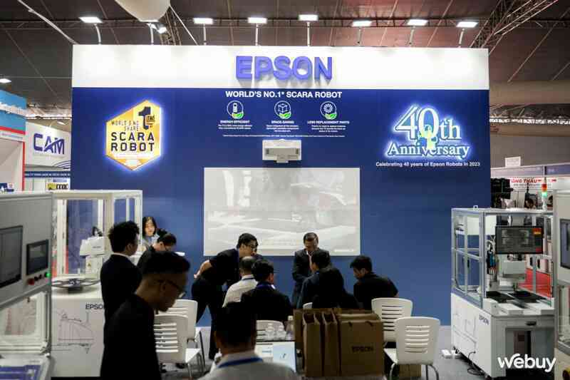 Trải nghiệm 4 robot SCARA của Epson tại Bắc Ninh: Linh hoạt, nhỏ gọn và thông minh hơn