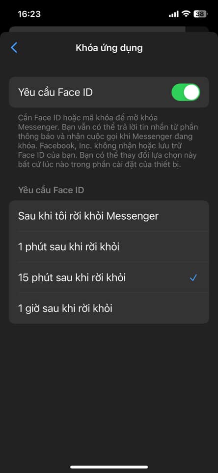 Messenger chính thức được Facebook tăng bảo mật, phải có mã pin mới vào xem được tin nhắn!- Ảnh 5. Messenger chính thức được Facebook tăng bảo mật, phải có mã pin mới vào xem được tin nhắn!- Ảnh 5.