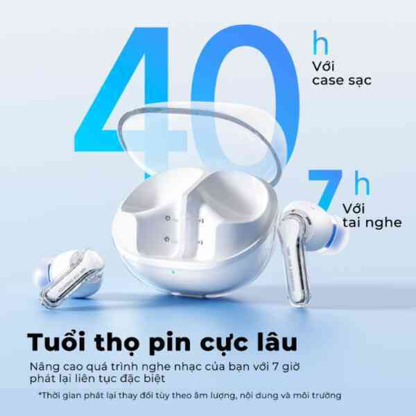 Trình làng Soundpeats Clear: thiết kế trong suốt, công nghệ hiện đại, pin dùng 40 giờ - Ảnh 4. Trình làng Soundpeats Clear: thiết kế trong suốt, công nghệ hiện đại, pin dùng 40 giờ - Ảnh 4.