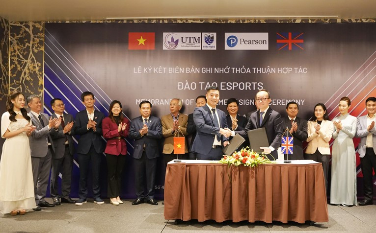 Trường đại học Việt Nam hợp tác với Vương Quốc Anh đào tạo thể thao điện tử