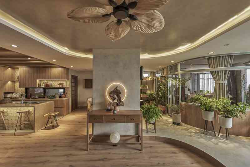 Dung hòa đời sống chung cư và tình yêu cây cỏ