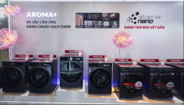 Toshiba Việt Nam ra mắt thế hệ tủ lạnh và máy giặt mới- Ảnh 3. Toshiba Việt Nam ra mắt thế hệ tủ lạnh và máy giặt mới- Ảnh 3.