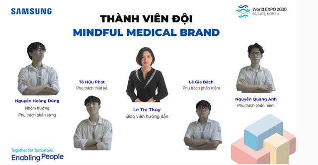 Quán quân Solve for Tomorrow 2023 bảng THPT: Phát triển giải pháp cho chính tai nạn không may của gia đình mình- Ảnh 7. Quán quân Solve for Tomorrow 2023 bảng THPT: Phát triển giải pháp cho chính tai nạn không may của gia đình mình- Ảnh 7.