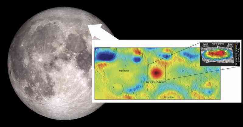 Đá phóng xạ bí ẩn được phát hiện ở phía xa của Mặt Trăng