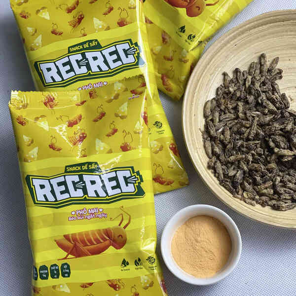 Làm snack, đồ ăn vặt từ thịt dế: Startup Việt tham vọng doanh số tăng 700 lần trong năm 2024, tự định giá doanh nghiệp 1,5 triệu USD