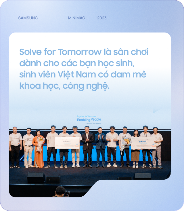 Nỗ lực thúc đẩy sáng tạo cho giới trẻ của Samsung thông qua Solve for Tomorrow- Ảnh 2. Nỗ lực thúc đẩy sáng tạo cho giới trẻ của Samsung thông qua Solve for Tomorrow- Ảnh 2.