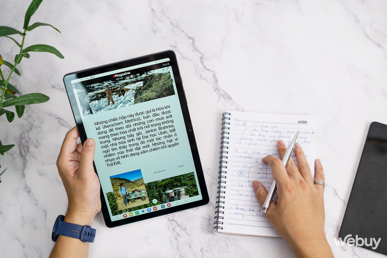 Trên tay Samsung Galaxy Tab A9 và A9+: Máy tính bảng tầm giá hợp lý dành cho học sinh, sinh viên - Ảnh 15. Trên tay Samsung Galaxy Tab A9 và A9+: Máy tính bảng tầm giá hợp lý dành cho học sinh, sinh viên - Ảnh 15.