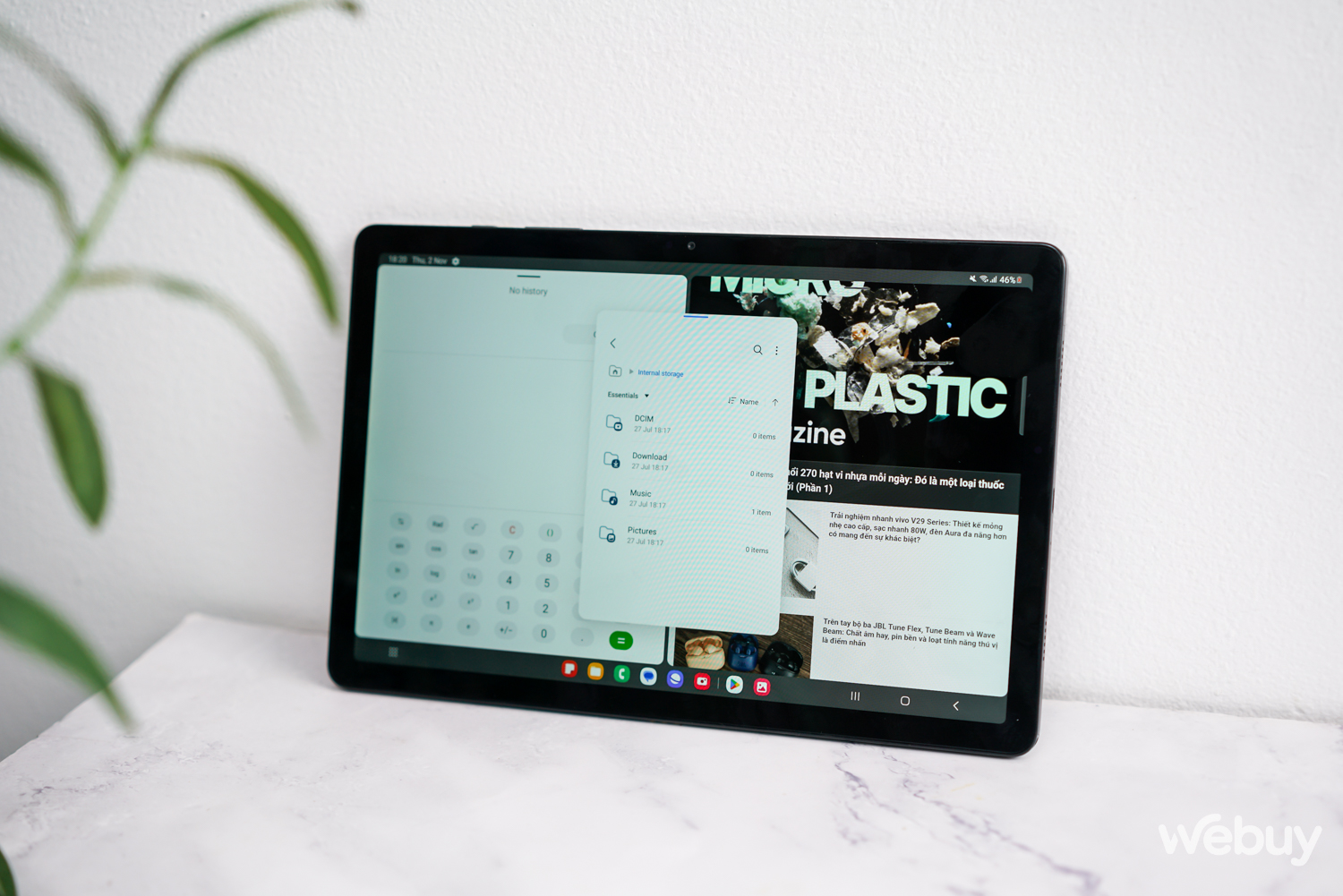 Trên tay Samsung Galaxy Tab A9 và A9+: Máy tính bảng tầm giá hợp lý dành cho học sinh, sinh viên - Ảnh 17. Trên tay Samsung Galaxy Tab A9 và A9+: Máy tính bảng tầm giá hợp lý dành cho học sinh, sinh viên - Ảnh 17.