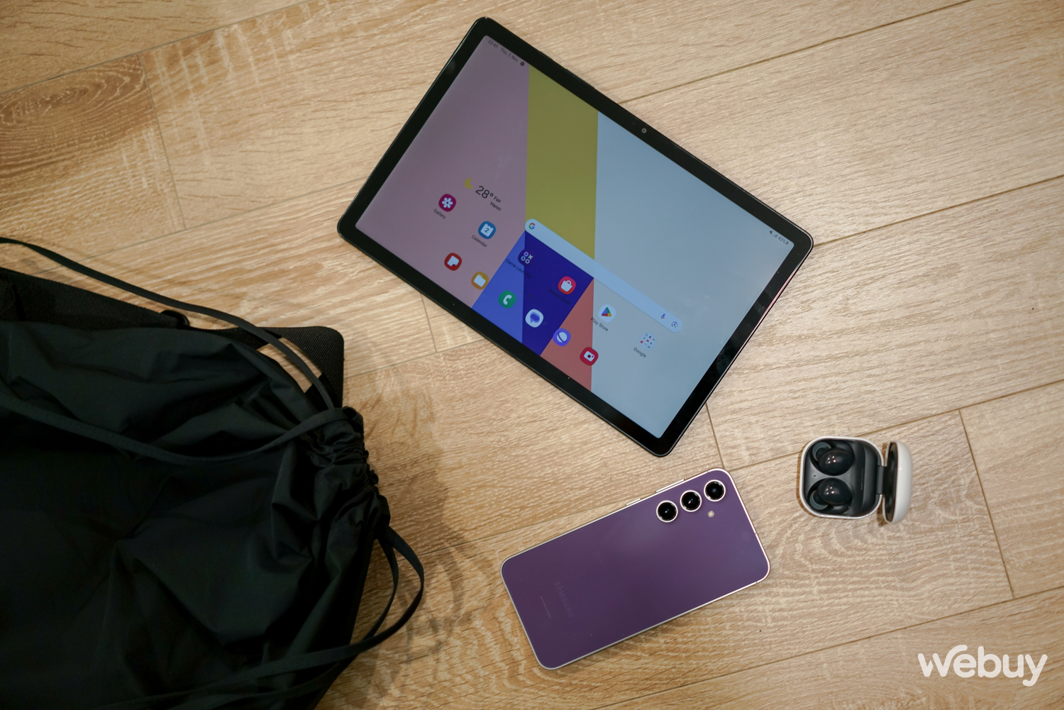 Trên tay Samsung Galaxy Tab A9 và A9+: Máy tính bảng tầm giá hợp lý dành cho học sinh, sinh viên - Ảnh 20. Trên tay Samsung Galaxy Tab A9 và A9+: Máy tính bảng tầm giá hợp lý dành cho học sinh, sinh viên - Ảnh 20.