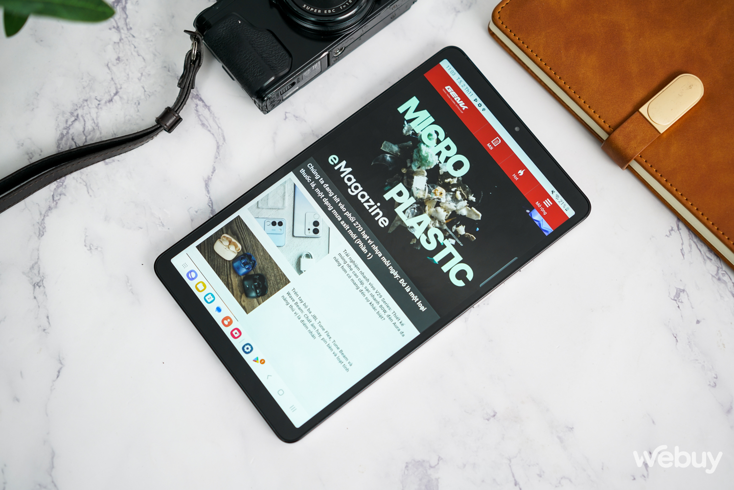 Trên tay Samsung Galaxy Tab A9 và A9+: Máy tính bảng tầm giá hợp lý dành cho học sinh, sinh viên - Ảnh 6. Trên tay Samsung Galaxy Tab A9 và A9+: Máy tính bảng tầm giá hợp lý dành cho học sinh, sinh viên - Ảnh 6.