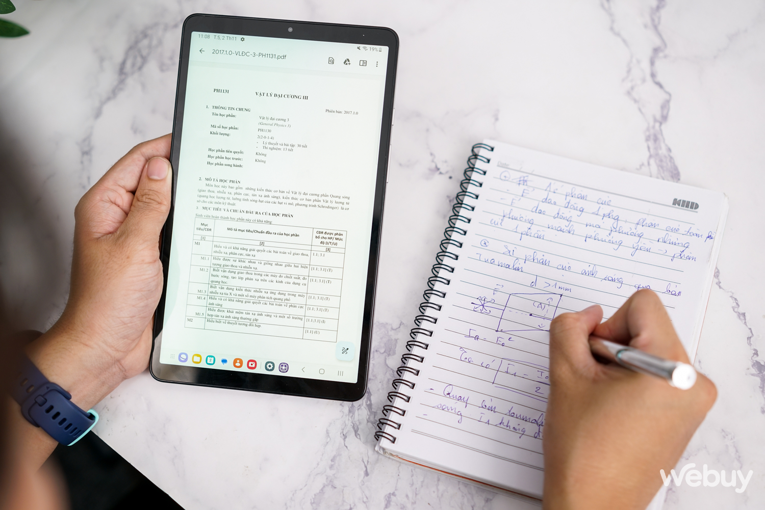 Trên tay Samsung Galaxy Tab A9 và A9+: Máy tính bảng tầm giá hợp lý dành cho học sinh, sinh viên - Ảnh 9. Trên tay Samsung Galaxy Tab A9 và A9+: Máy tính bảng tầm giá hợp lý dành cho học sinh, sinh viên - Ảnh 9.