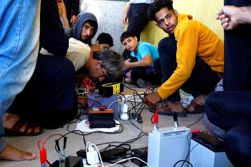 Internet vệ tinh hỗ trợ các hoạt động cứu trợ nhân đạo tại Dải Gaza