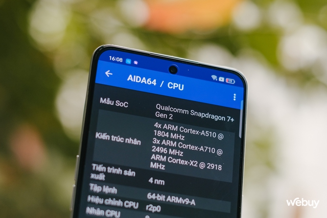 Smartphone này giá dưới 6 triệu nhưng có Snapdragon 7+ Gen 2, màn hình OLED 144Hz, RAM 12GB, sạc nhanh 100W- Ảnh 20. Smartphone này giá dưới 6 triệu nhưng có Snapdragon 7+ Gen 2, màn hình OLED 144Hz, RAM 12GB, sạc nhanh 100W- Ảnh 20.