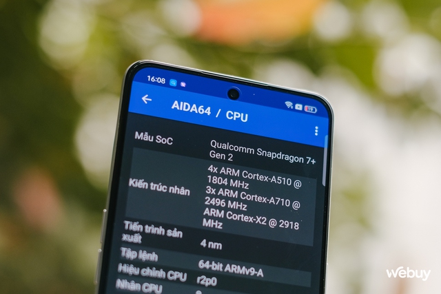 Smartphone này giá dưới 6 triệu nhưng có Snapdragon 7+ Gen 2, màn hình OLED 144Hz, RAM 12GB, sạc nhanh 100W- Ảnh 20.