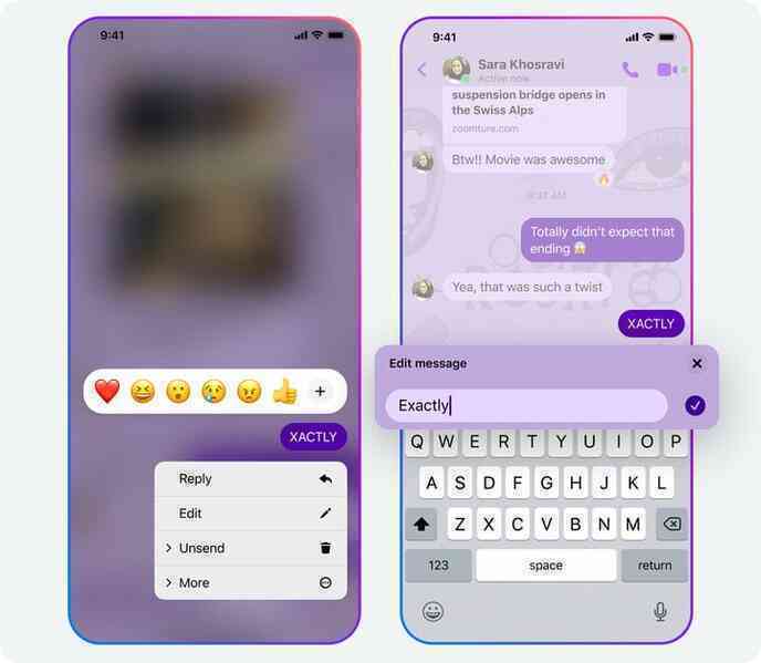 Người dùng Messenger có thể sửa tin nhắn sau khi gửi- Ảnh 2. Người dùng Messenger có thể sửa tin nhắn sau khi gửi- Ảnh 2.