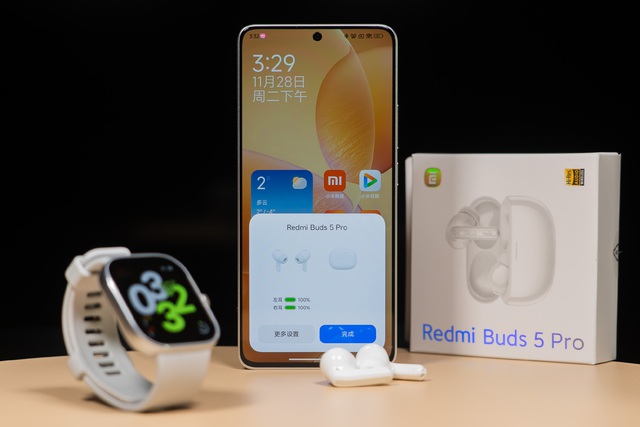 Xiaomi ra mắt tai nghe TWS giá 1,3 triệu đồng: Âm thanh Hi-Res, có chống ồn chủ động, độ trễ siêu thấp, pin 38 giờ- Ảnh 3.