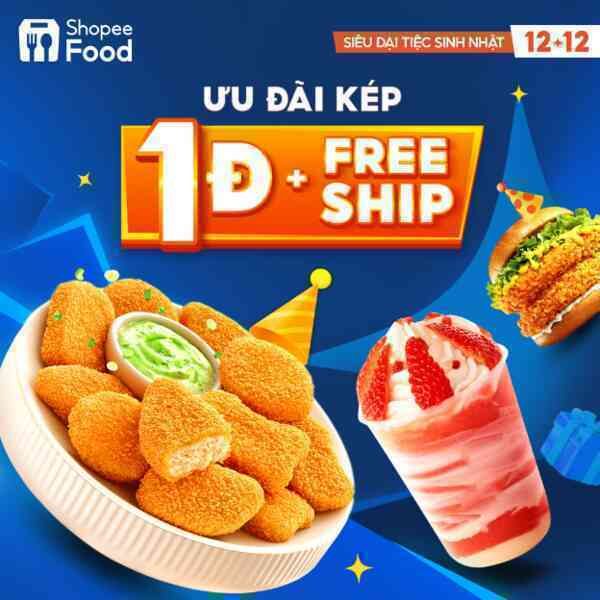 ShopeeFood chính thức lập kỷ lục mới nhân dịp sinh nhật 12.12