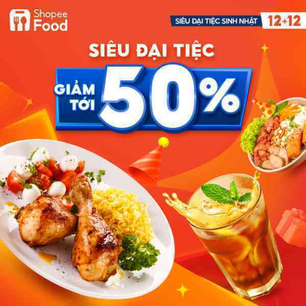 ShopeeFood chính thức lập kỷ lục mới nhân dịp sinh nhật 12.12- Ảnh 2. ShopeeFood chính thức lập kỷ lục mới nhân dịp sinh nhật 12.12- Ảnh 2.