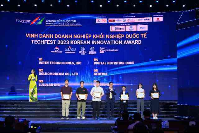 LULULAB nhận Giải thưởng Đổi mới Sáng tạo tại Techfest Vietnam 2023 do cơ quan Việt Nam tổ chức