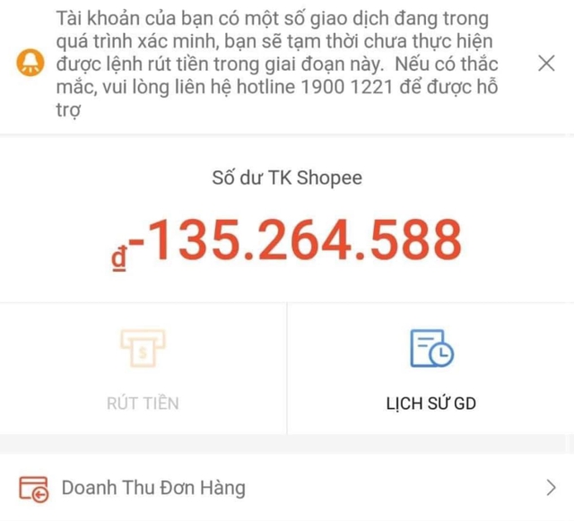 Năm hết Tết đến, người bán Shopee kêu trời vì bị Shopee tự ý cấn trừ doanh thu: Có shop bị truy thu cả trăm triệu đồng- Ảnh 3. Năm hết Tết đến, người bán Shopee kêu trời vì bị Shopee tự ý cấn trừ doanh thu: Có shop bị truy thu cả trăm triệu đồng- Ảnh 3.