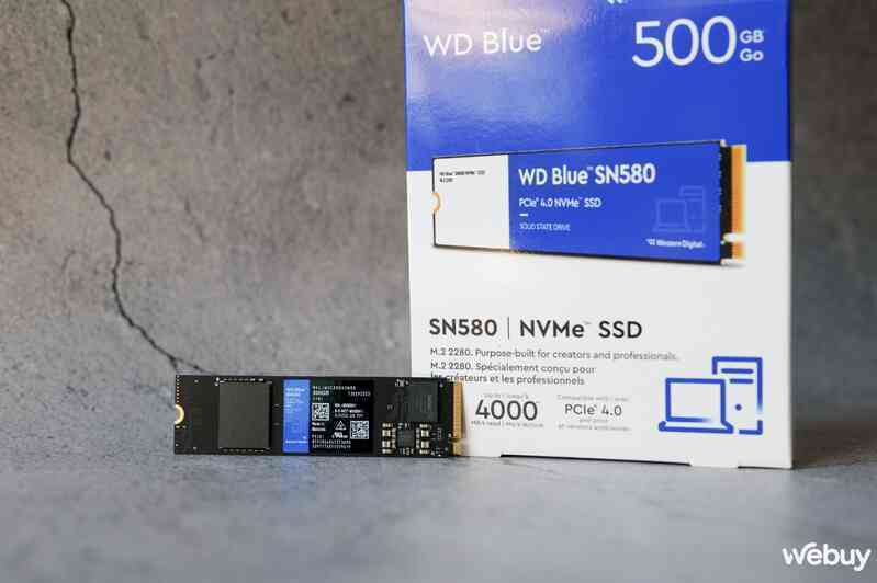 Đánh giá WD Blue SN580: NVMe giá tốt cho nhu cầu cơ bản