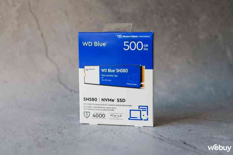 Đánh giá WD Blue SN580: NVMe giá tốt cho nhu cầu cơ bản- Ảnh 2.