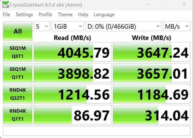 Đánh giá WD Blue SN580: NVMe giá tốt cho nhu cầu cơ bản- Ảnh 7. Đánh giá WD Blue SN580: NVMe giá tốt cho nhu cầu cơ bản- Ảnh 7.