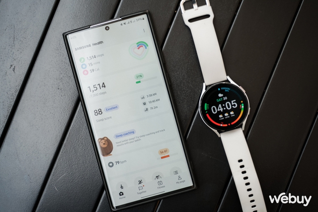 Hơn 2 năm sau, Galaxy Watch4 vẫn đáng mua: Giá giảm còn 1 nửa, tính năng gần y hệt Watch6 đời mới nhất- Ảnh 3. Hơn 2 năm sau, Galaxy Watch4 vẫn đáng mua: Giá giảm còn 1 nửa, tính năng gần y hệt Watch6 đời mới nhất- Ảnh 3.