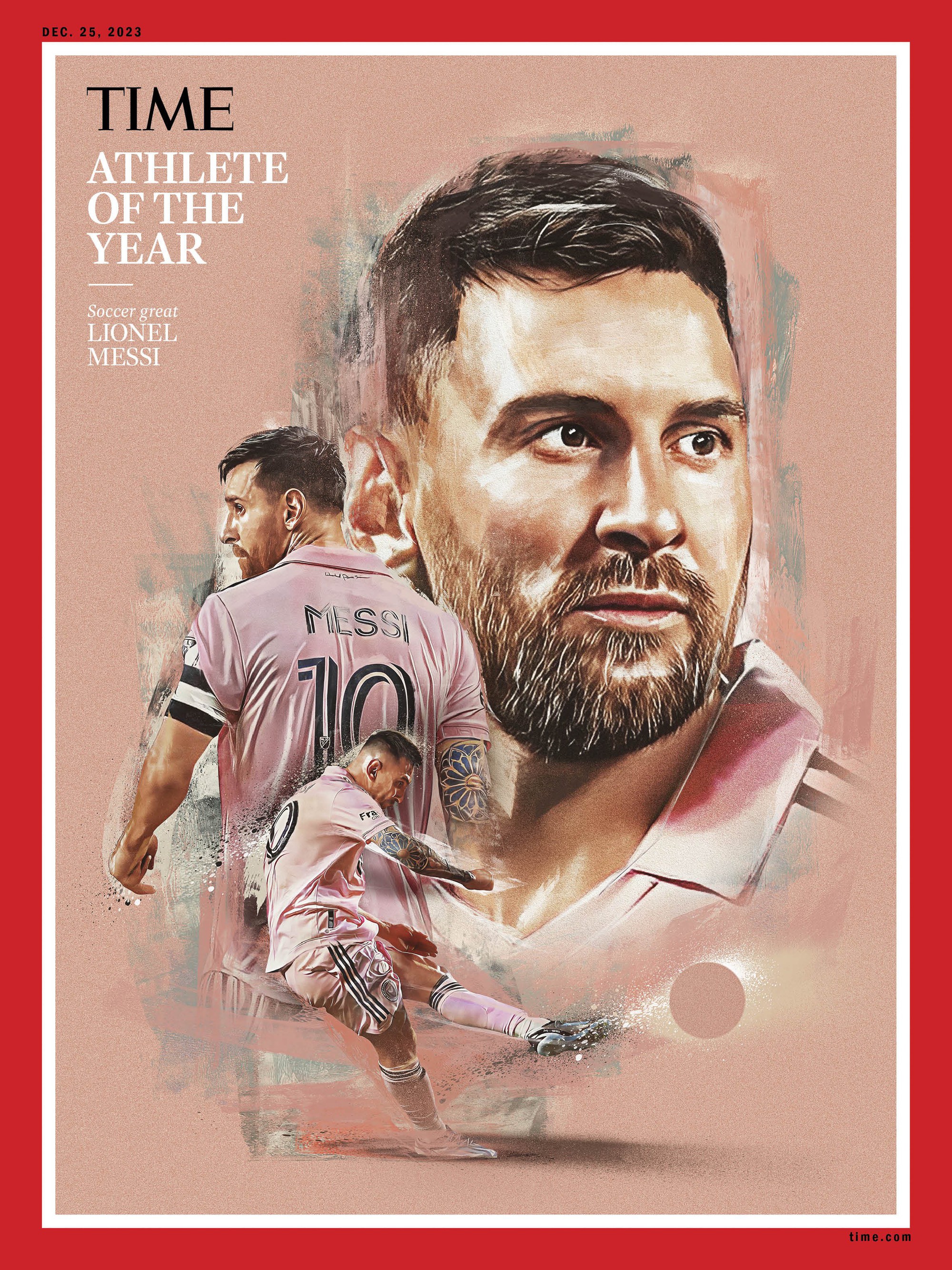 Messi tạo ra lịch sử, trở thành nam cầu thủ đầu tiên thắng giải thưởng danh giá của tạp chí Time- Ảnh 1.