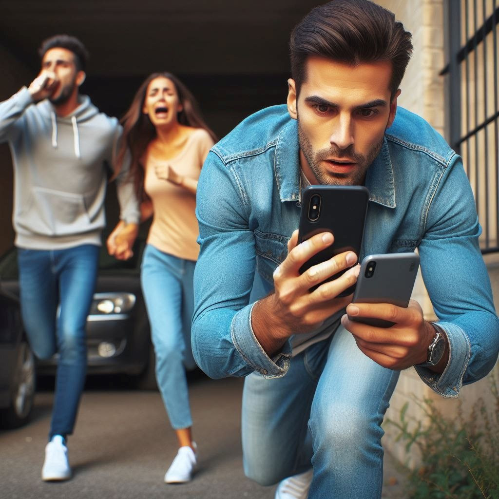 Cướp điện thoại rồi trả lại ngay cho nạn nhân khi biết đây là máy Android, không phải iPhone