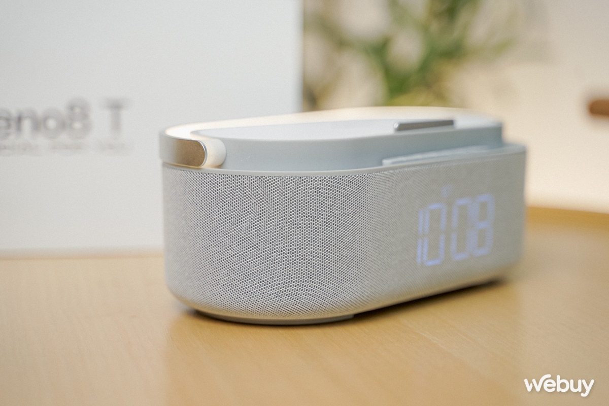 Trên tay loa OPPO Olike S2: Quà tặng mà quá “chất”, kết hợp thêm đèn, đồng hồ, đài FM và chân đế điện thoại - Ảnh 8.