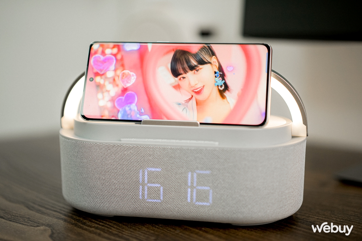 Trên tay loa OPPO Olike S2: Quà tặng mà quá “chất”, kết hợp thêm đèn, đồng hồ, đài FM và chân đế điện thoại - Ảnh 10.