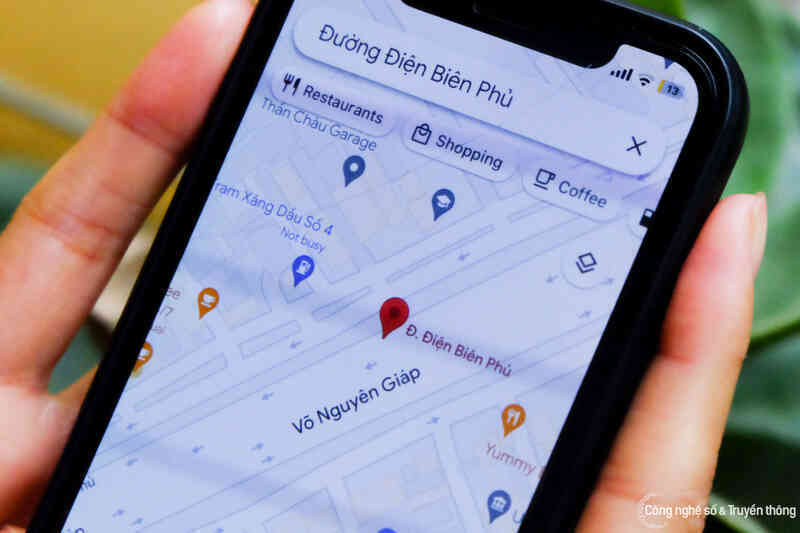 Google tự đổi tên đường Điện Biên Phủ thành Võ Nguyên Giáp tại TP.HCM
