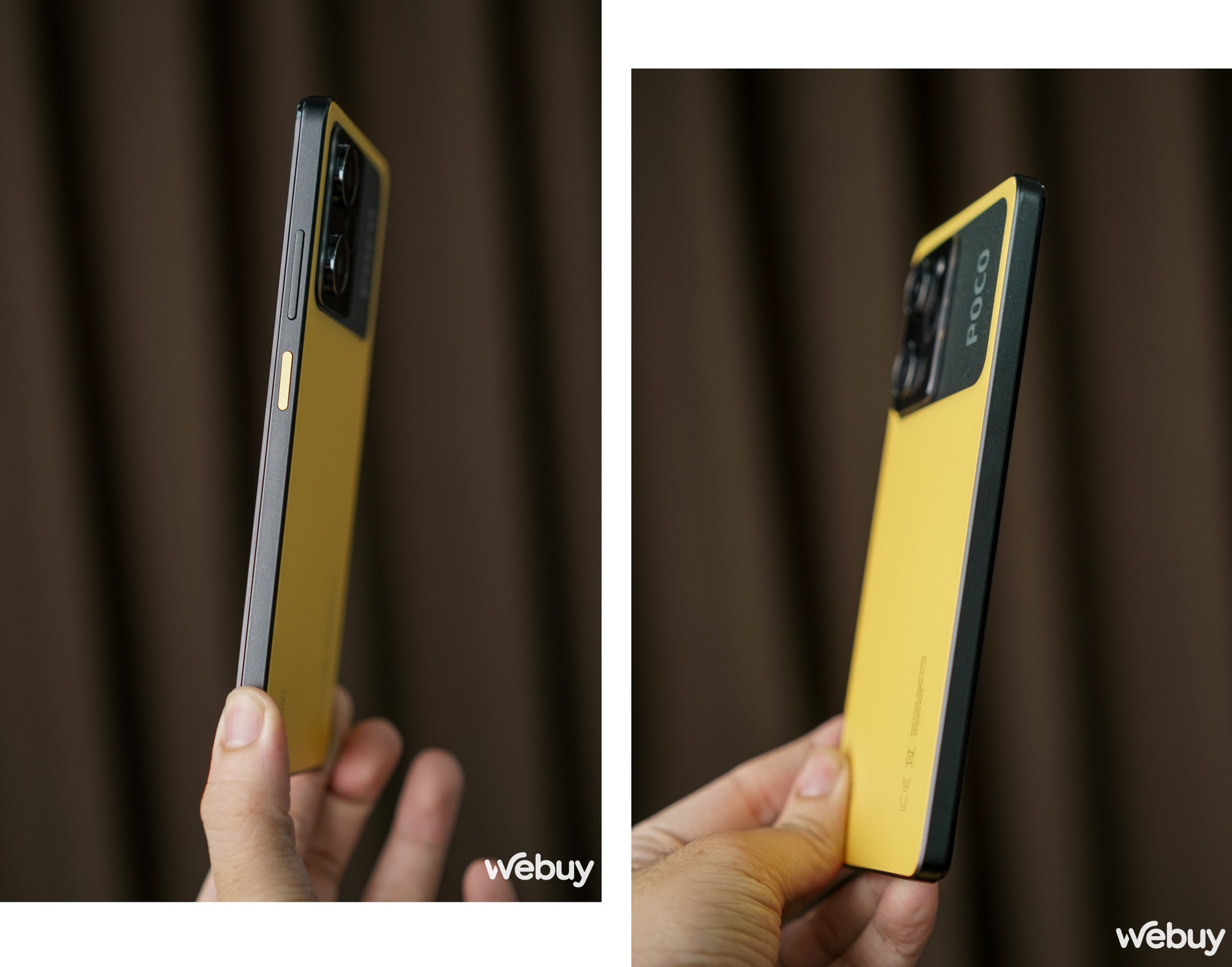 Mở hộp POCO X5 Pro tại Việt Nam: Tông vàng đen lạ mắt, màn hình 120Hz và camera 108MP - Ảnh 4. Mở hộp POCO X5 Pro tại Việt Nam: Tông vàng đen lạ mắt, màn hình 120Hz và camera 108MP - Ảnh 4.