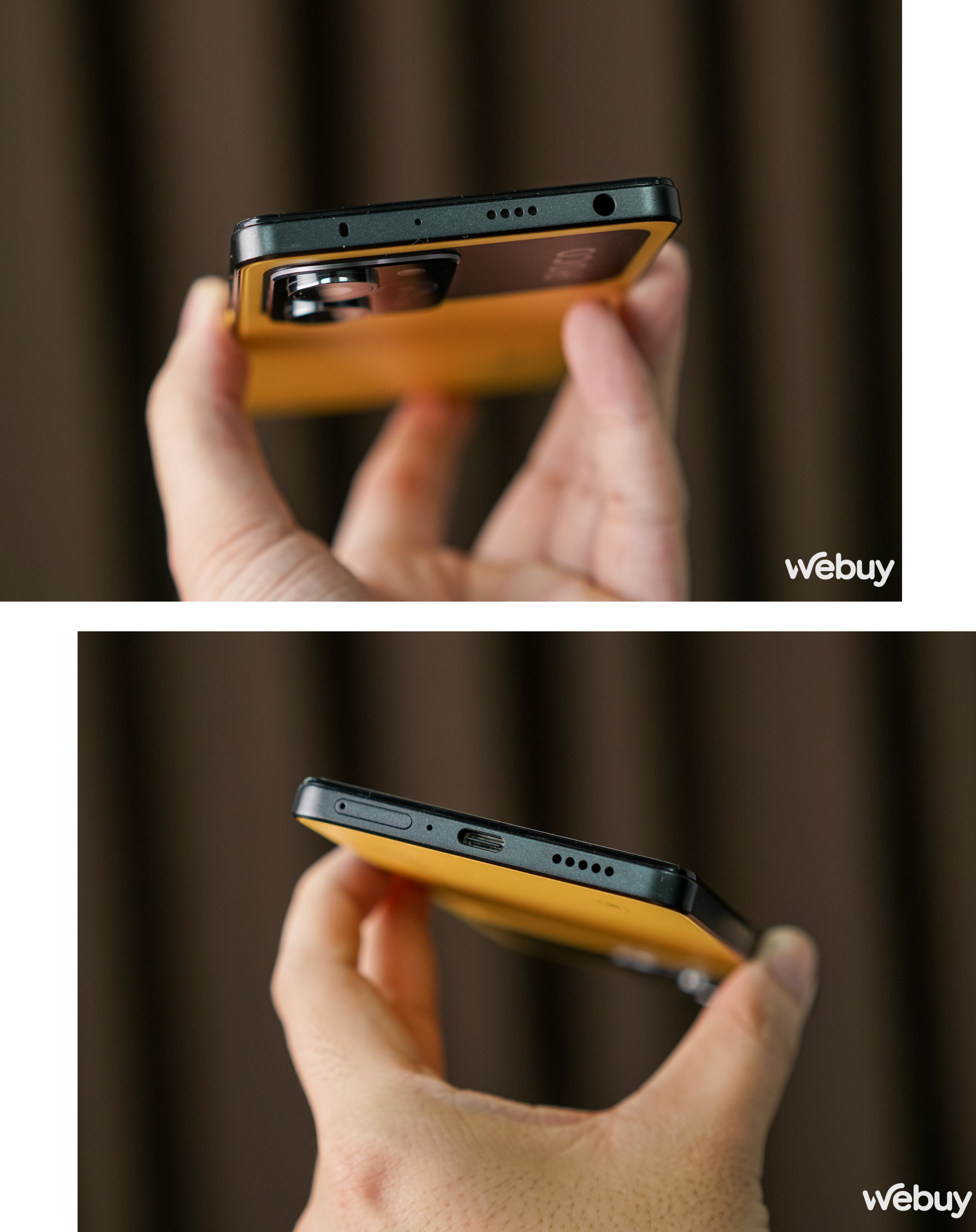 Mở hộp POCO X5 Pro tại Việt Nam: Tông vàng đen lạ mắt, màn hình 120Hz và camera 108MP - Ảnh 6. Mở hộp POCO X5 Pro tại Việt Nam: Tông vàng đen lạ mắt, màn hình 120Hz và camera 108MP - Ảnh 6.
