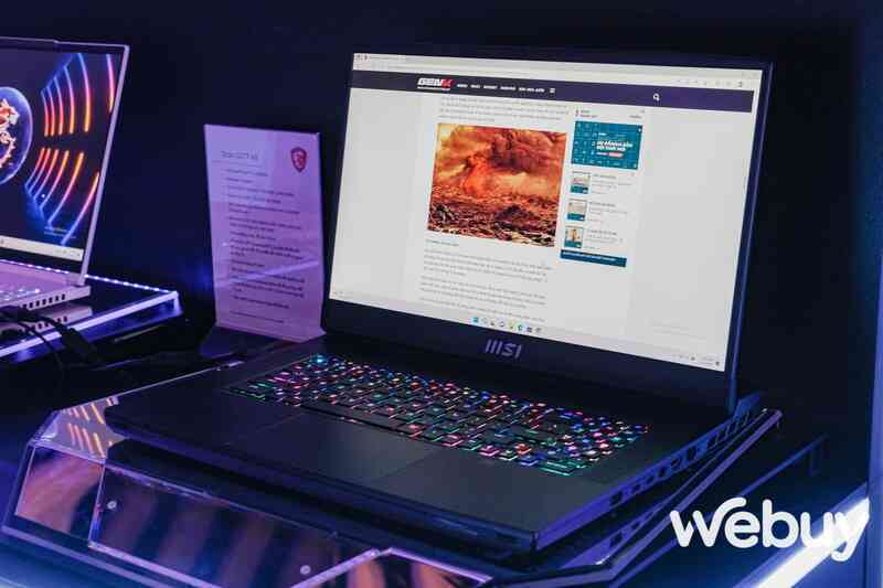 MSI ra mắt dải laptop trang bị nhiều công nghệ mới, có sản phẩm với giá lên đến 150 triệu đồng - Ảnh 2. MSI ra mắt dải laptop trang bị nhiều công nghệ mới, có sản phẩm với giá lên đến 150 triệu đồng - Ảnh 2.