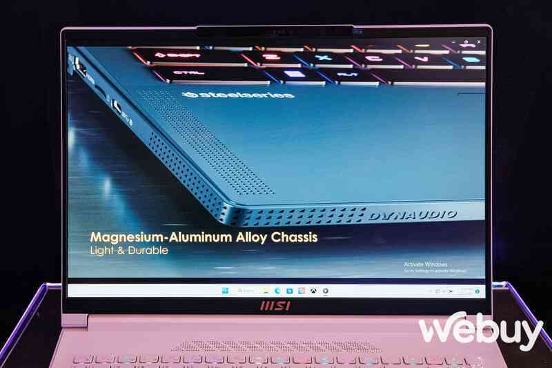 MSI ra mắt dải laptop trang bị nhiều công nghệ mới, có sản phẩm với giá lên đến 150 triệu đồng - Ảnh 9. MSI ra mắt dải laptop trang bị nhiều công nghệ mới, có sản phẩm với giá lên đến 150 triệu đồng - Ảnh 9.