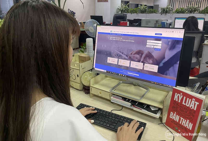 Người dân đã có thể tra cứu trực tuyến thông tin đất đai tại Hải Phòng