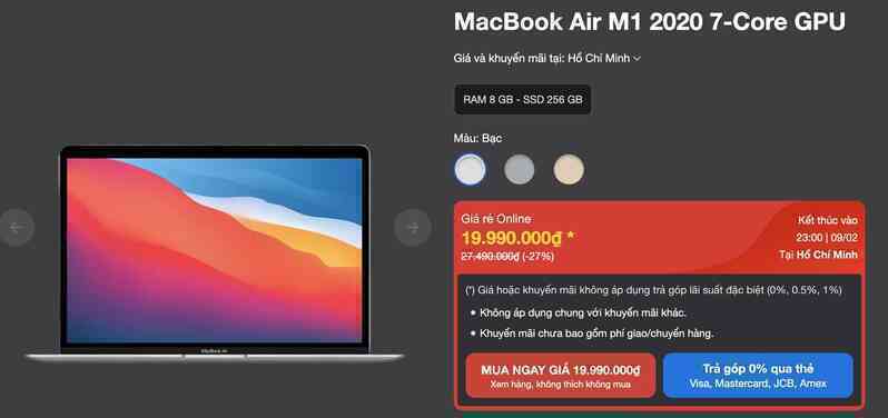Người dùng hưởng lợi lớn từ vụ Apple ép đại lý mua "bia kèm lạc": iPhone 14 giảm giá sâu, MacBook Air M1 giờ chỉ hơn 19 triệu đồng - Ảnh 4. Người dùng hưởng lợi lớn từ vụ Apple ép đại lý mua "bia kèm lạc": iPhone 14 giảm giá sâu, MacBook Air M1 giờ chỉ hơn 19 triệu đồng - Ảnh 4.