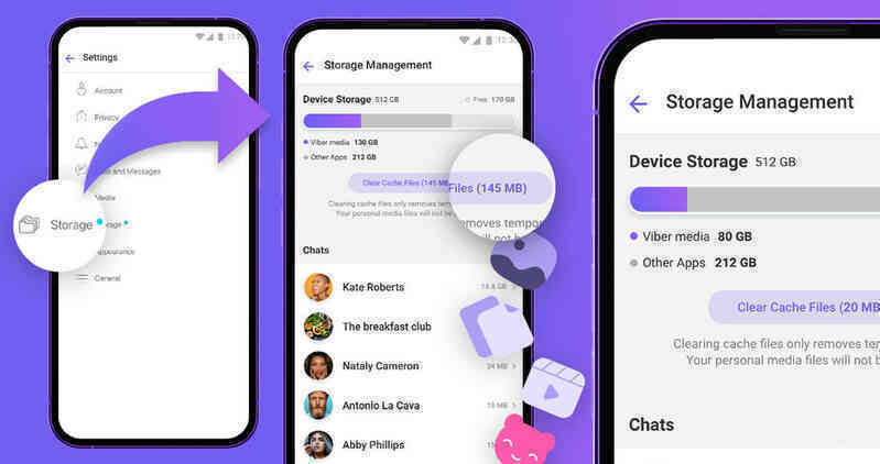 Người dùng Viber đã có thể sử dụng tính năng lưu trữ dung lượng mới