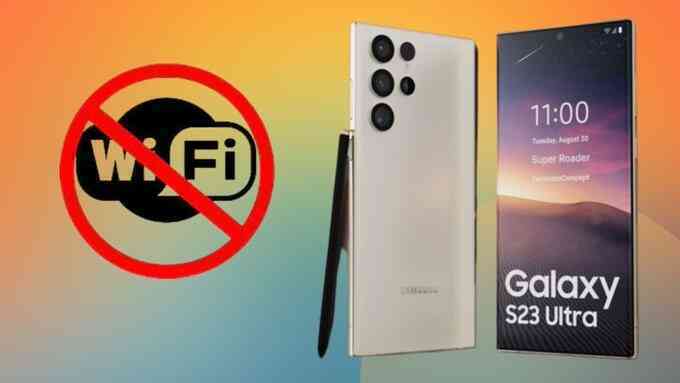 Galaxy S23 Ultra mắc lỗi không thể vào mạng dù đã kết nối WiFi